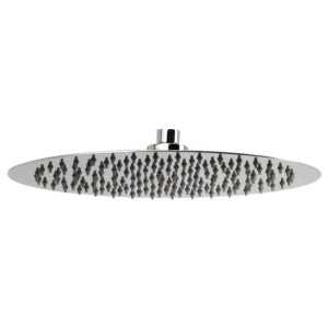 Mistillo Yuvarlak Tepe Duş Başlığı Slim 304 Paslanmaz Metal 40x40 Cm MTD 108